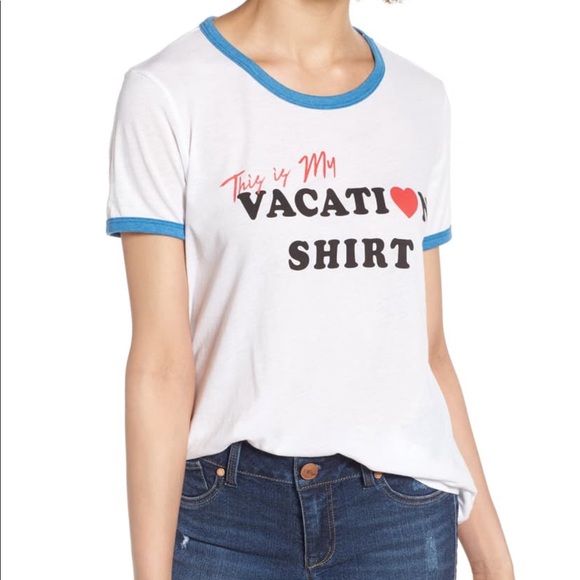 NWT WILDFOX Vacation Johnny Ringer Tee - Picture 4 of 4